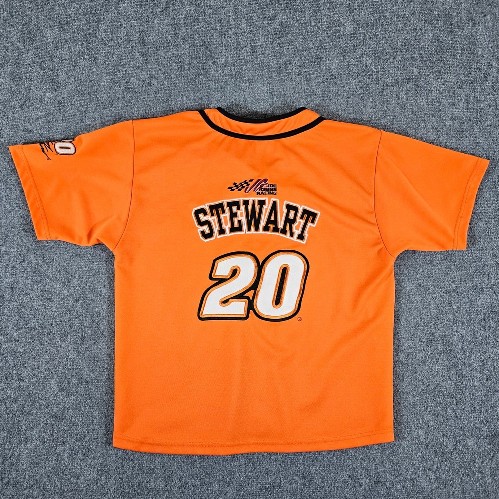 Winners Circle Stewart #20 Racing Jersey NASCAR Home Depot Orange Men's‎ XL